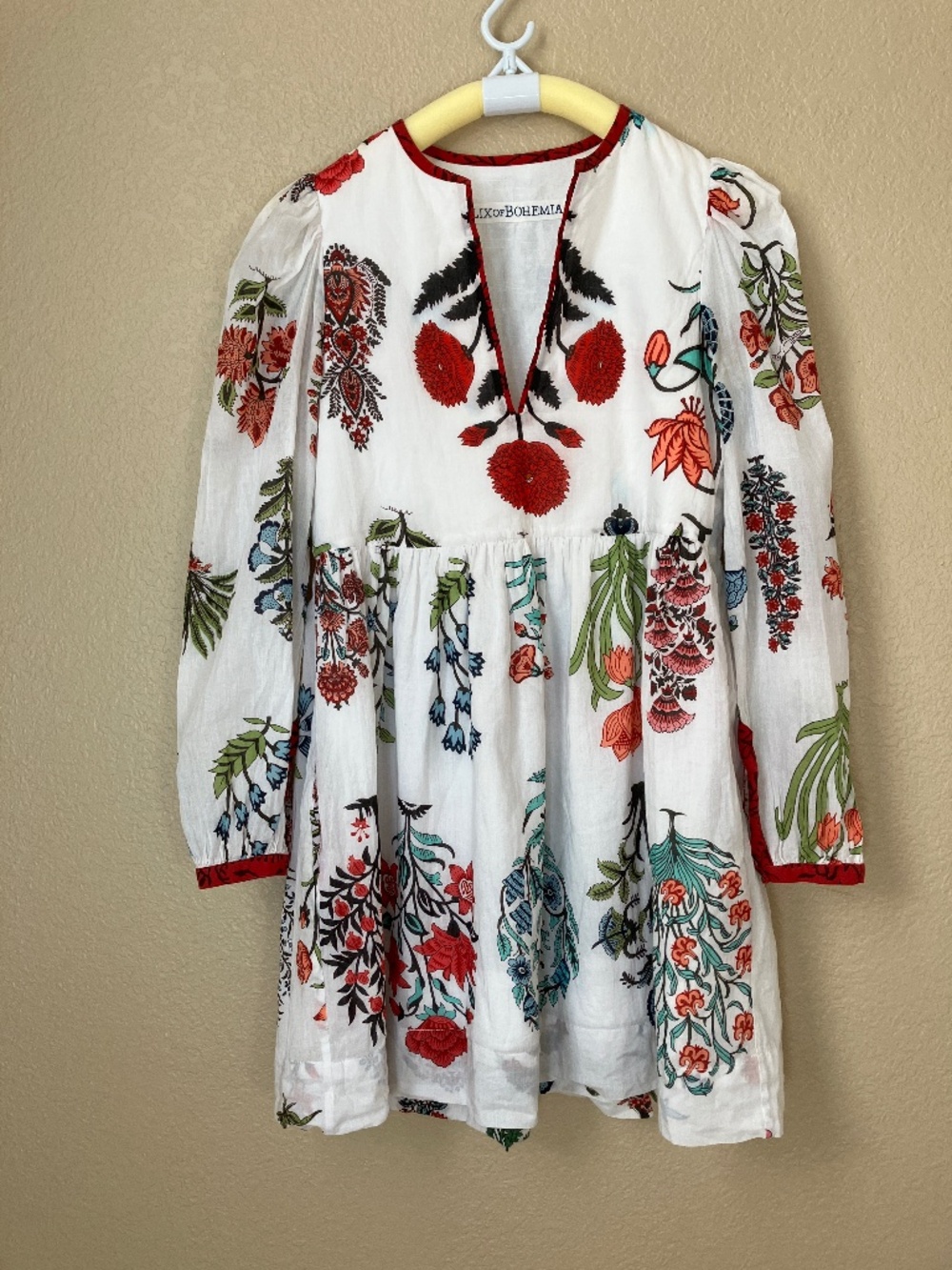 Alix of Bohemia Winslow Flower Show Mini Dress Size XS